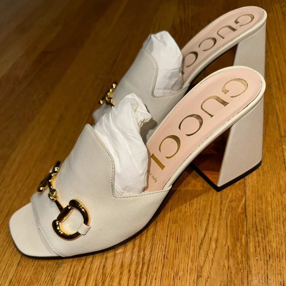 Gucci Women's Horsebit Mules - Picture 4 of 5